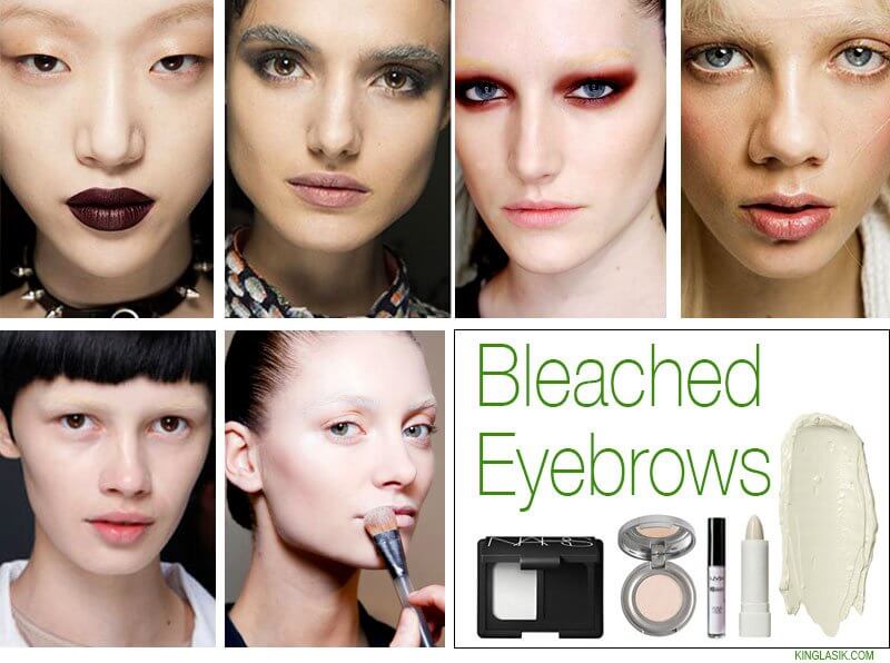 Bleached Eyebrows