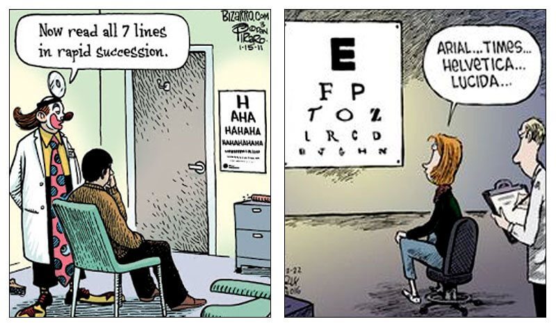 Optometrist Retro Humor
