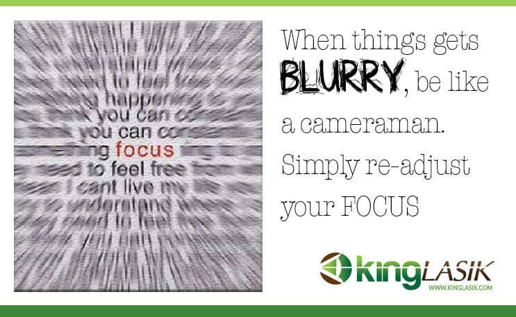 Re-adjust Your Focus