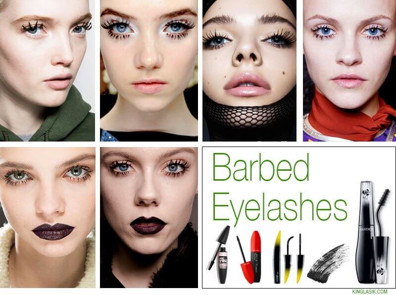 Barbed Eyelashes