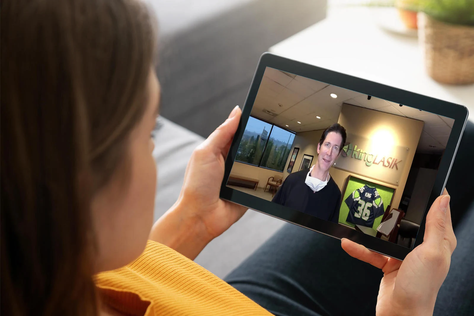 LASIK telehealth appointment with KING LASIK