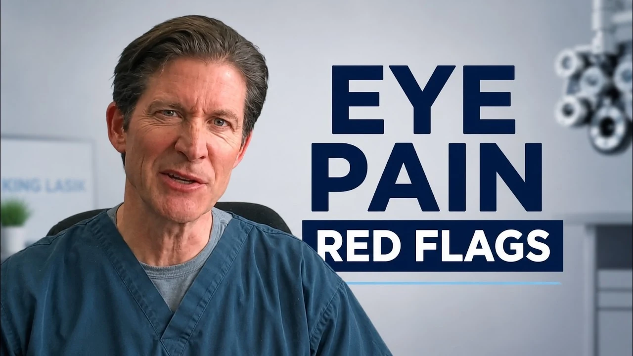 Eye Pain Red Flags - video thumbnail